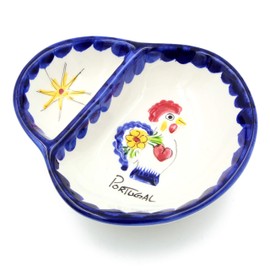 Hand-painted Traditional Portuguese Ceramic Olive Dish