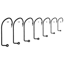 Mustad 32500 BR Skippy (Skipjack) Bend JIG HOOKS 100 pk BRONZE Choose Size - 1/0