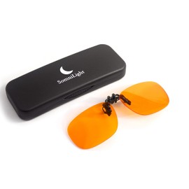 SomniLight Amber Sleep lenses (Clip-on style)