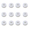 M5 x 5mm White Nylon SPACERS Plastic Standoff Washers Outside