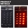 CNNELL LED Tail Lights Assembly Rear lights Compatible with Ford