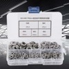 700pcs M3-M8 Combination Box Stainless Steel 304 External Toothed Washer