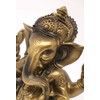 TEMPELWELT Decorative Figure Ganesha Four Arms Sitting 11 cm Polystone
