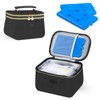 PIIOSER Breast Milk Cooler Bag with 2 Ice Pack, Fit