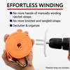 Impresa Heavy-Duty Ratchet Winder for Drill - Steel Drill Strap