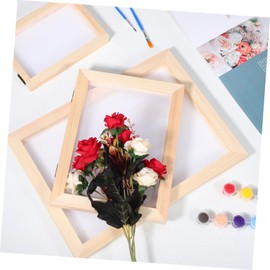 Operitacx Wooden Paper Crafting Frame Kit 3 Sizes A4 A5 Paper Making Set Mesh Absorbent Sheets