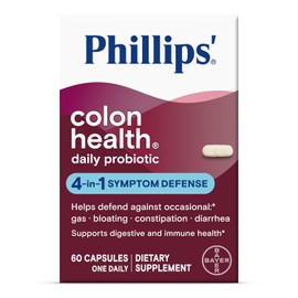 Phillips' TRESemme Phillips Colon Health Probiotic Capsules, 60 Count