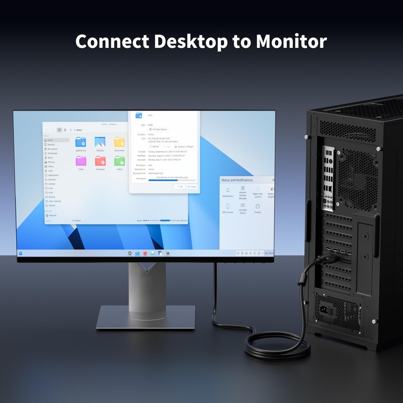 VGA to VGA Cable 2 M 1080P