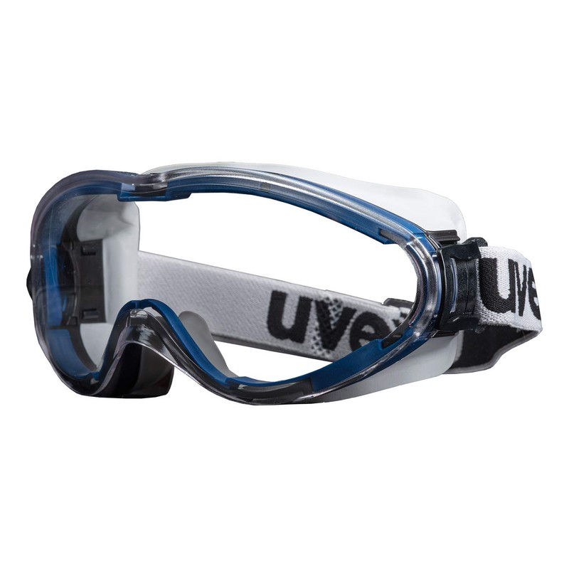 Uvex Ultrasonic Supravision Extreme Safety Glasses, blue/grey, 9302-600