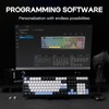 EPOMAKER Aula F108 Wireless Gaming Keyboard, Full Size Mechanical Keyboard