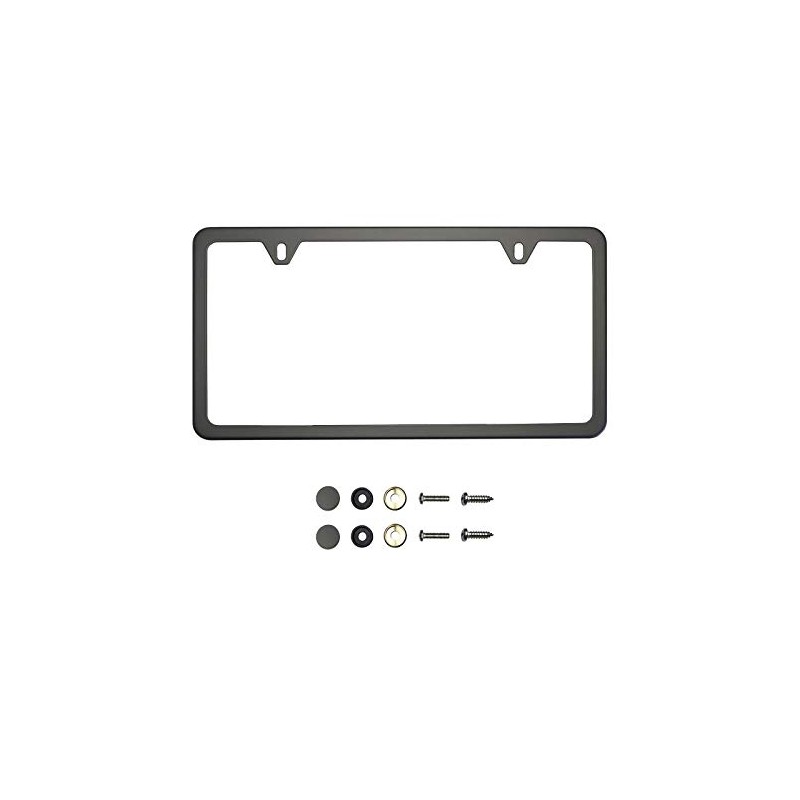 KA DEPOT Two Hole Slim Version Matte Flat Black License