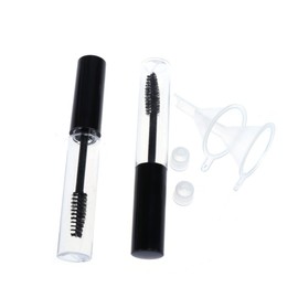 Mikinona 10ml Empty Mascara Bottles Eyelash Tube Brush Portable Diy Makeup Containers Random