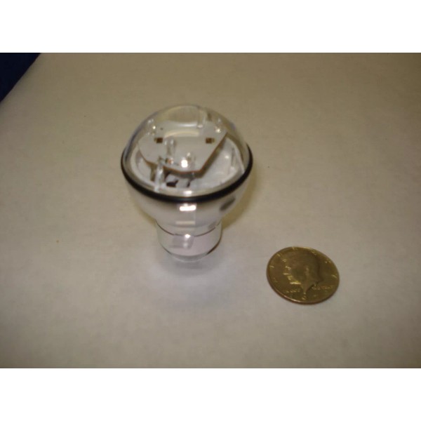 MAX SPEED LED CLEAR SHIFT KNOB ~ UNIVERSAL ~ANODIZED ~