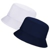 Rosoz 1 & 2 Pack Bucket Hat for Women Men
