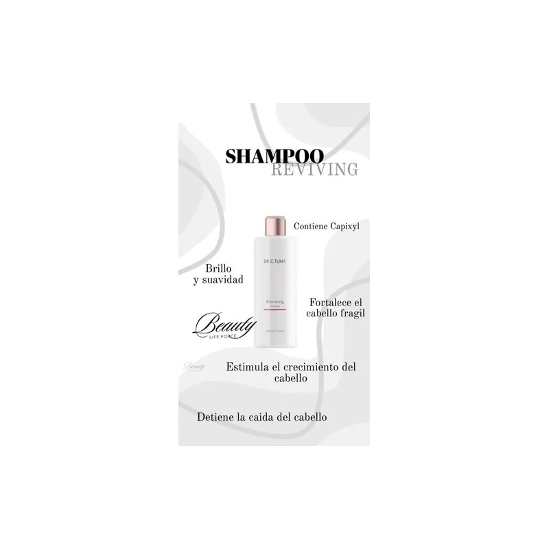 2 Shampoo Reviving Farmasi , Anticaida Dr C Tuna 225ml