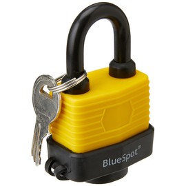 Fort Knox 77010 40 mm Weather Resistant Keyed Alike Padlocks (2-Piece), Yellow