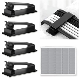 SZFUDIGO Cable holder, cable organiser, cable management, desk cable management, cable holder, desk, cable management cable organiser, cable clips management under desk, 39 pieces