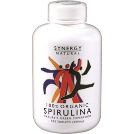 Synergy Organic Spirulina 500mg 500 Tablets