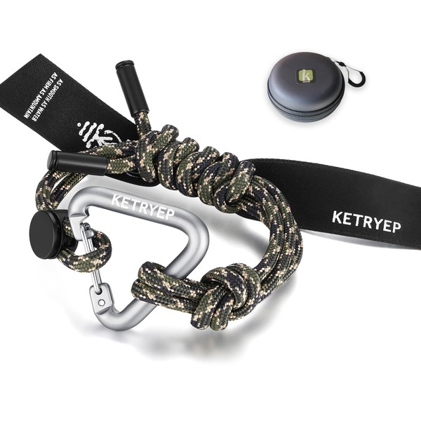 ketryep Paracord Bracelets Rope Bracelet for Men and Women, the