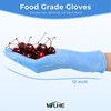 Disposable Nitrile Gloves - Pack of 50, Extended Cuff Cleaning