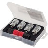 Butzi 12x1.50 Chrome Anti Theft Locking Wheel Bolt Nuts &