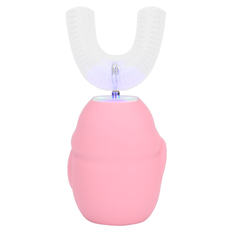 Child Automatic Toothbrush UShape Rechargeable Cartoon 3 Gears Kid Oral