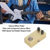 CH‑1 Chorus Effect Pedal with Speed and Depth Output Knobs