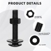 OUSCHR 5/16-18 x 1" Carriage Bolt Kit, Stainless Steel 304