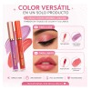 Kit De Maquillaje Completo Sombra Gloss Brochas Cosmetiquera