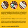 3PCS Guitar Fret Erasers Fret String Polishing Abrasive Rubber Blocks