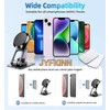 JYFKINN Magnetic Phone Holder for Car Alloy Folding Magnetic Car