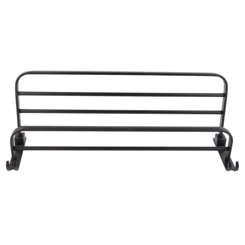 Household Bathroom Toilet Wall Mounted Folding Towel Rack Space Aluminum