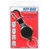 SK11 KEY-BAK Carabiner Key Reel, 47.2 inches (120 cm), Kevlar