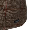 Lipodo Flat Cap with Checked Pattern Men's - Lined Flat