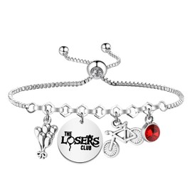 MAOFAED Losers Club Bracelet For Women - Horror Movie Inspired Scary Gift
