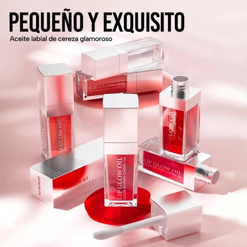 Set De 3 Aceites Para Labios Lip Glow Oil Gloss