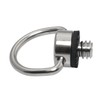 LRONG 2PCS 1/4 inch D Ring Screw Hinged Holder Camera