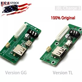 JBL OEM USB Charging Port Board Dock Connector For JBL Charge 3 Version GG / TL USA - JBL Charge 3, Version TL