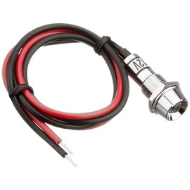 Kijima 217-6139 Motorcycle Parts Indicator Lamp LED 12V Universal Clear Orange