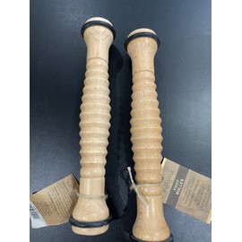 TheraWell 2X TheraWell Foot Roller Natural Wood Foot Massager for Plantar Fasciitis Relief