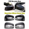 Hacreyatu 1 Pair Side Mirror Cap Covers For Benz W176