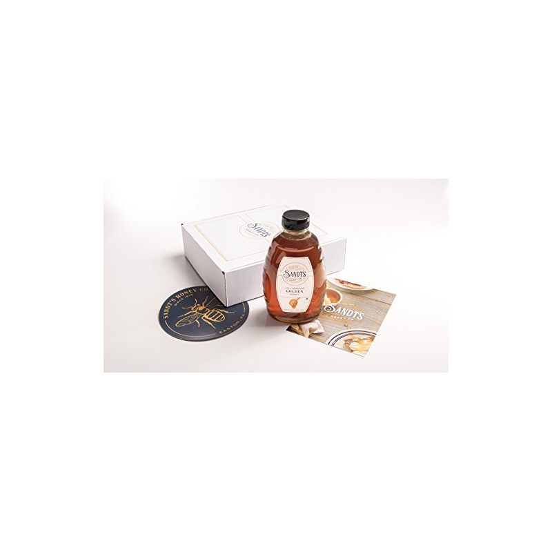 Sandt's Golden Honey, Unfiltered Raw Honey, Non-GMO Genuine, Pure Honey