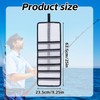 Roll Up Fishing Lure Wraps, 6 Pocket Durable Lure Bag