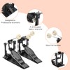Ktaxon Double Bass Drum Pedals, Double Chain Drum Step on