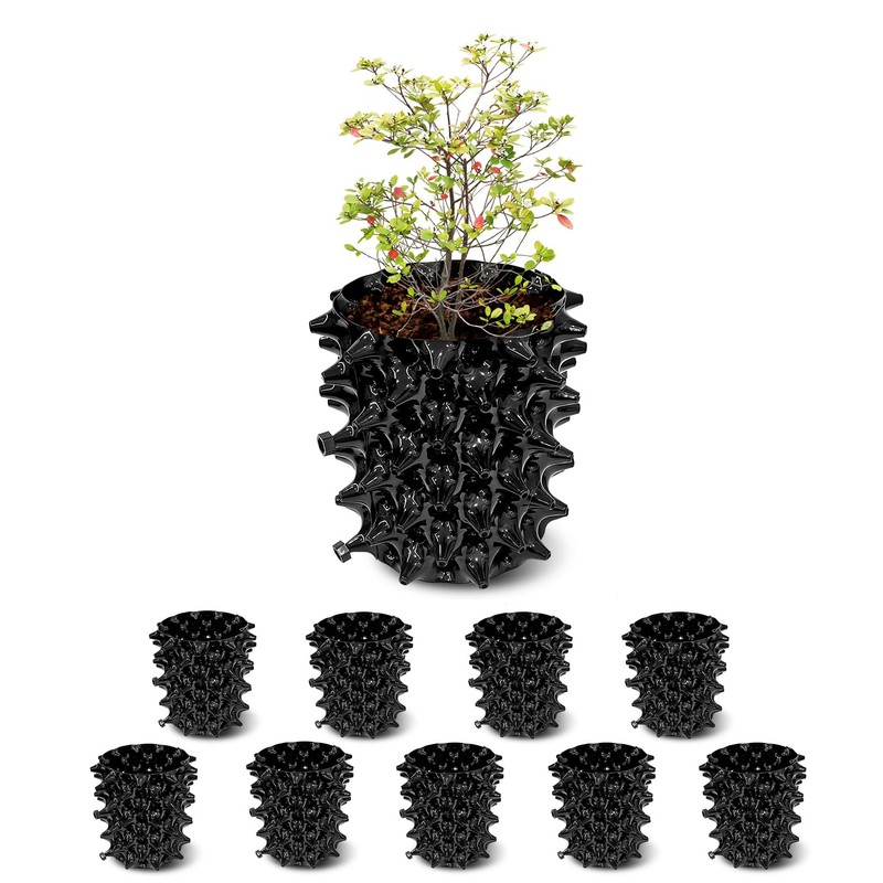 RooTrimmer 1 Gallon Air Pruning Containers, New Plastic Nursery Pots,
