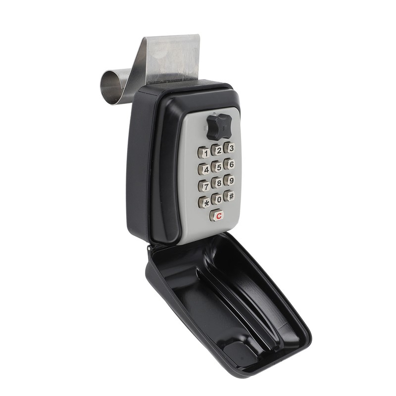 Punch Button Key Lock Box Waterproof 12 Digit Combination Car