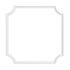 HEXIM Stucco Decoration Made of HDPS/PU White - Stucco Frame