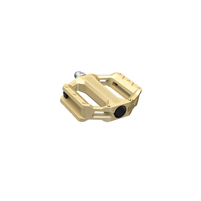 SHIMANO PD-EF202 pedals, for leisure and mountain biking, gold, 0