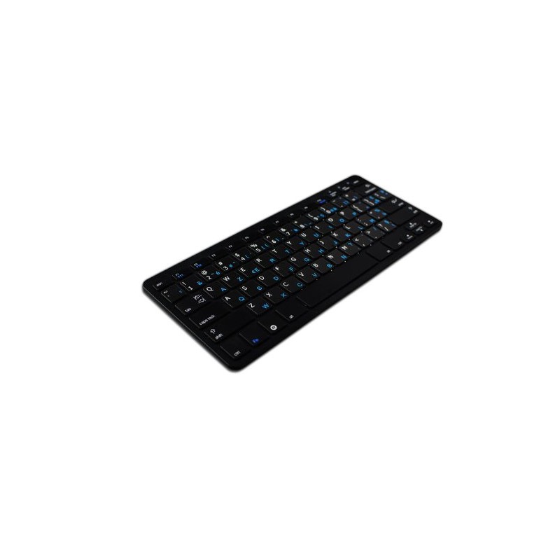 Programmer Dvorak - English New Non-Transparent Keyboard Labels Layout Black