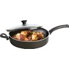 YBM HOME 11.5 Inch Saute Pan with Lid and Two